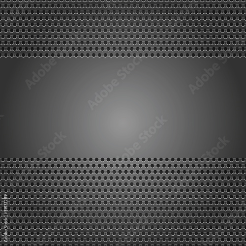 Dark gray background perforated sheet