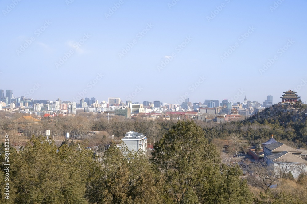 Aerial View of Beijng / Peking - China