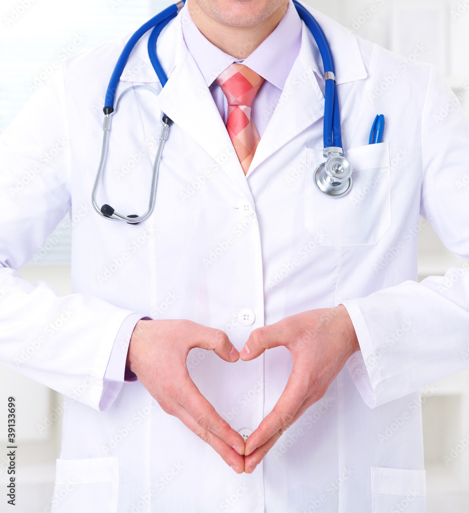 Portrait of young male doctor Portrait of young male doctor