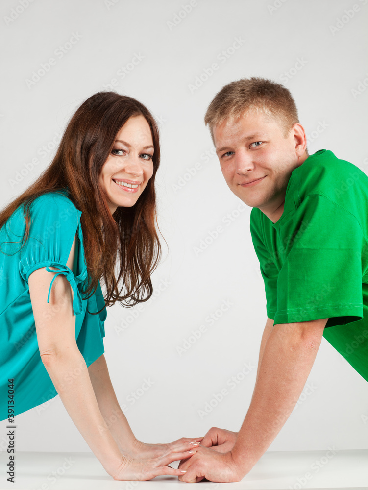 Fototapeta premium loving couple