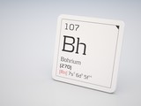 Bohrium - element of the periodic table