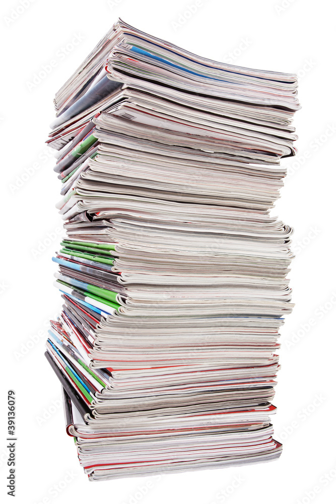 Lots of used magazines Lots of used magazines