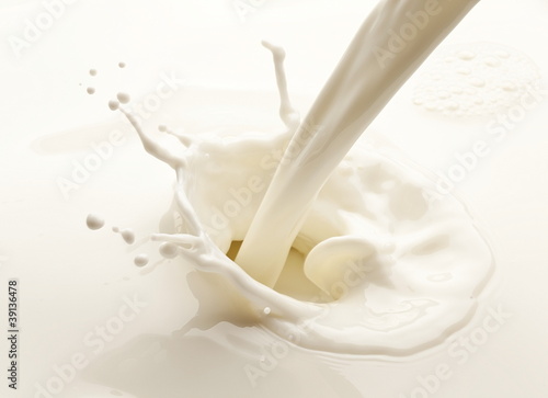Fotomurale Splash of milk