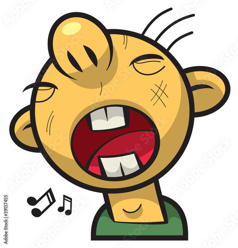Singing boy