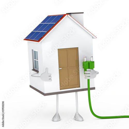 solar house figure