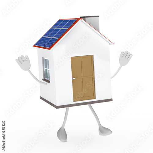 solar house figure