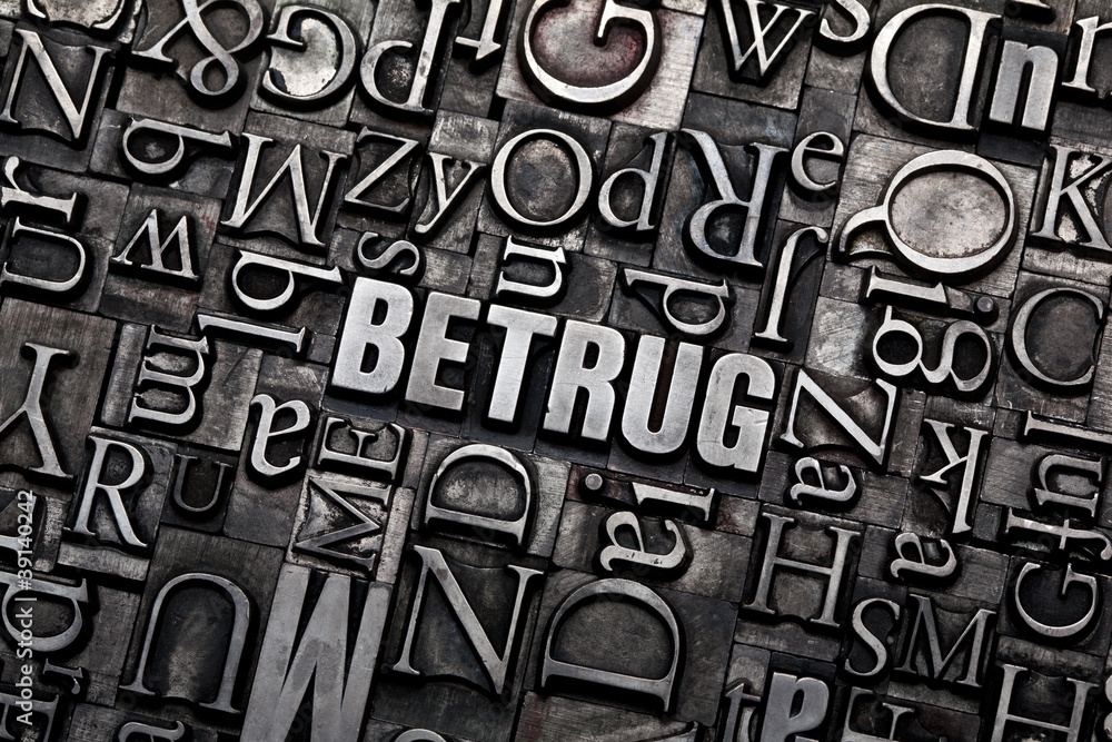 Fototapeta premium betrug