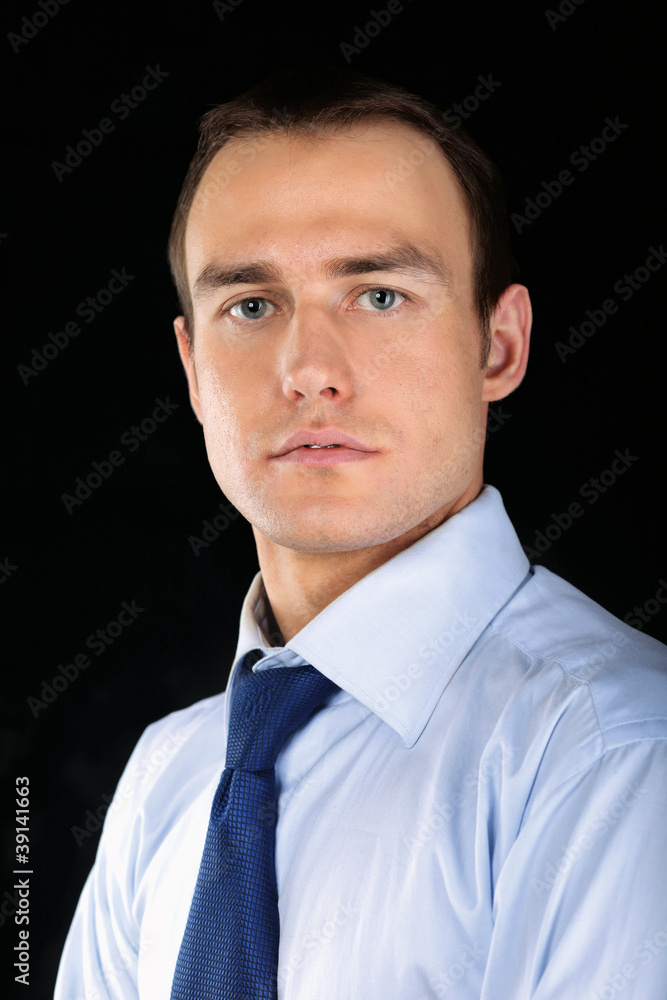 Portrait of a happy young businessman Portrait of a happy young businessman