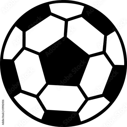 Fußball Piktogramm Grafik photo