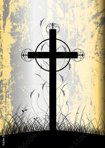 grungy cross