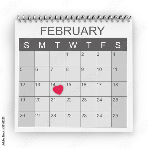 Valentine's Day Calendar