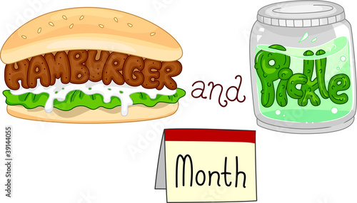 Hamburger and Pickle Month