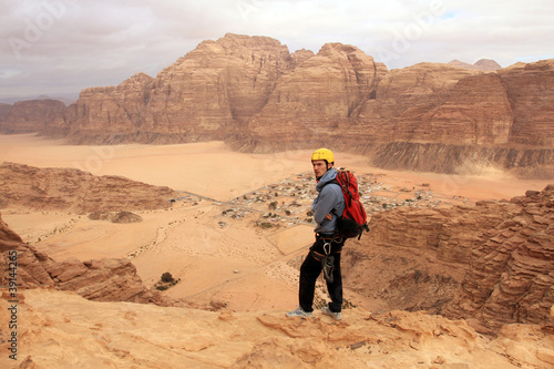 Climbing Jordan, Wadi Rum.