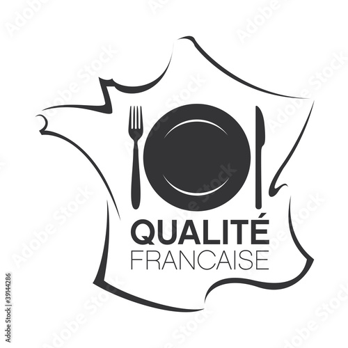 vecteur, carte de france et produit local