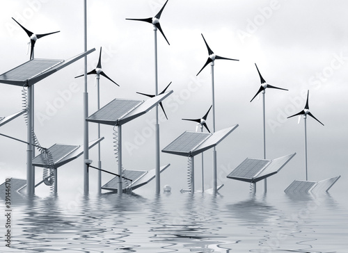 Flooded electricity supply