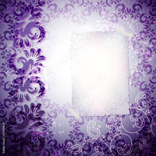 Vintage Floral Background