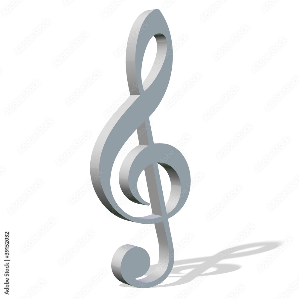 Violinschlüssel StockIllustration Adobe Stock