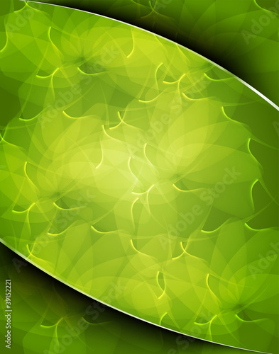 Grainy leaf eps10 vector background