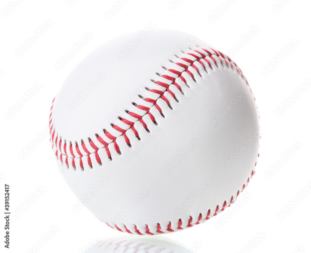 Baseball ball isolated on white Baseball ball isolated on white