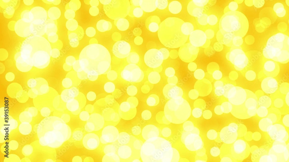 abstract defocused yellow dots-loopable abstract defocused yellow dots-loopable