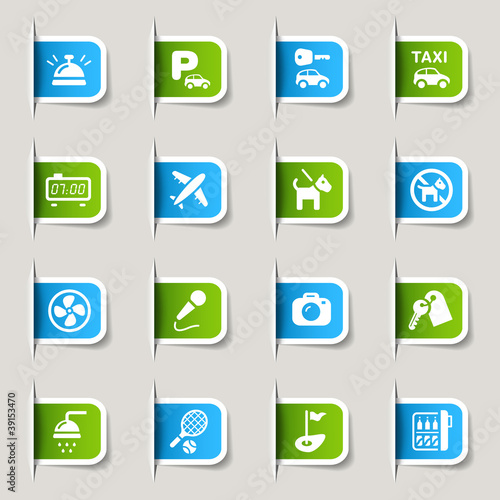 Label - Hotel icons