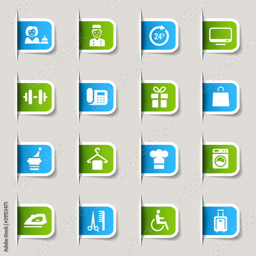 Label - hotel icons