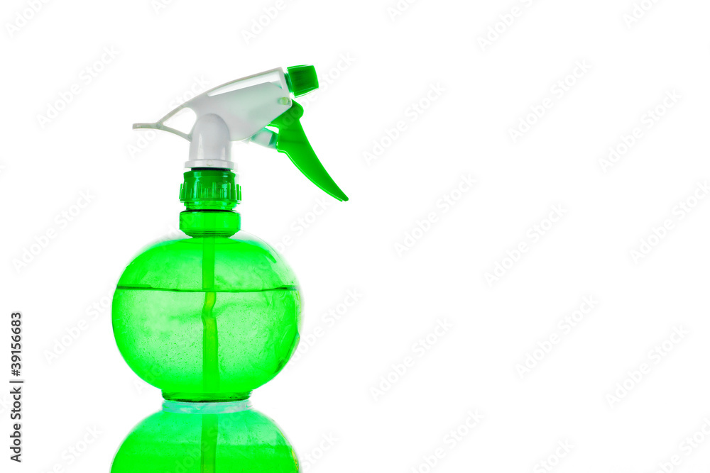 water spray bottle isolated on white water spray bottle isolated on white