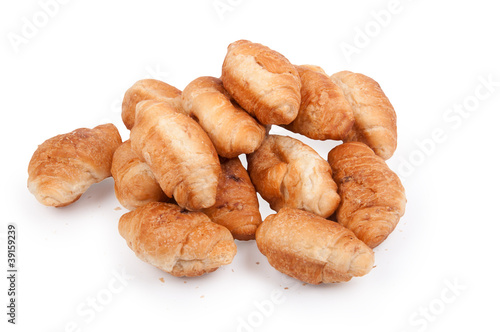 croissant isolated on white background