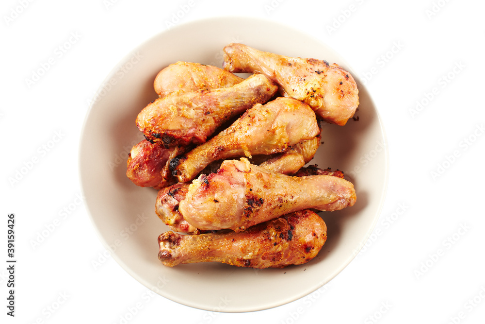 Grilled drumsticks Grilled drumsticks