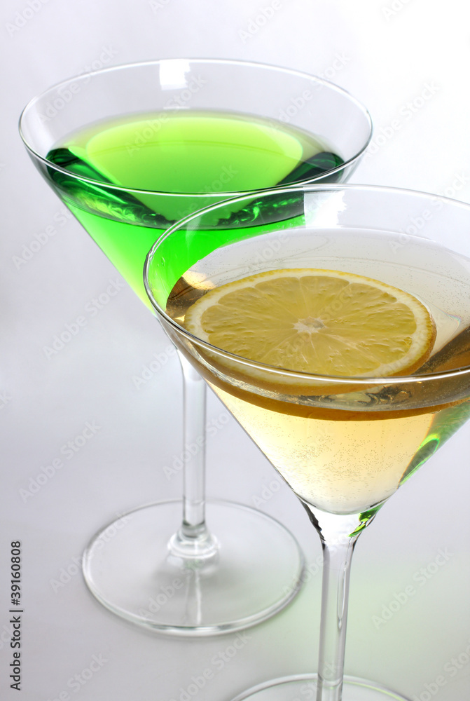 Glasses and lime Glasses and lime