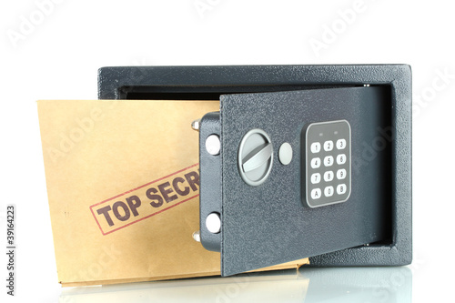 Wallpaper Mural safe and envelope isolated on white Torontodigital.ca