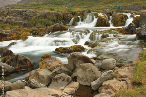 Dynjandifoss - Wasserfall auf Island photo