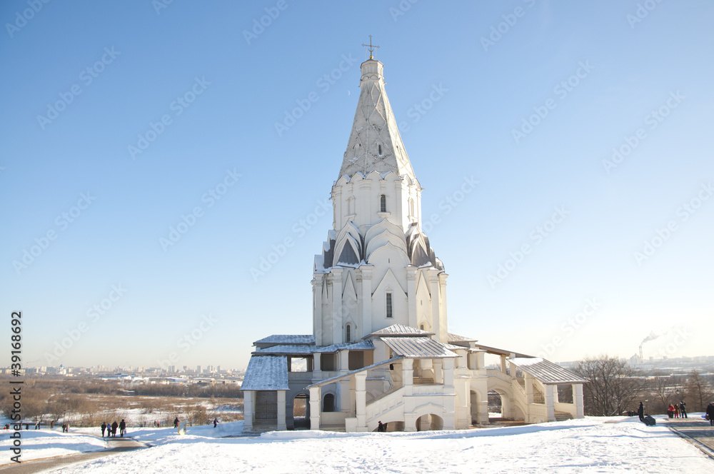 Церковь Вознесения Господня. Коломенское. Москва.
