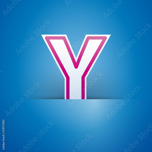 Logo slot with letter Y # Vector