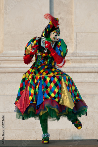 Carnaval de Venise masque arlequin