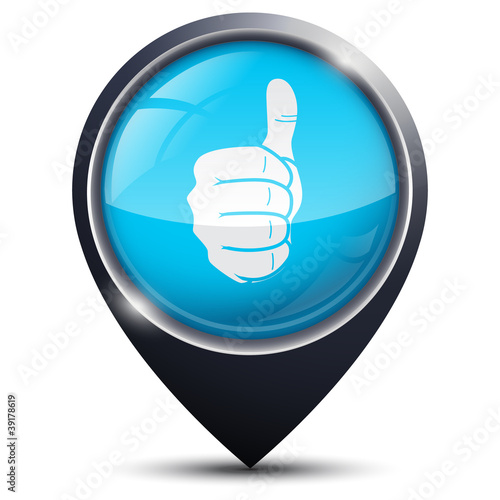 Symbole glossy vectoriel bons plans / bonnes adresses