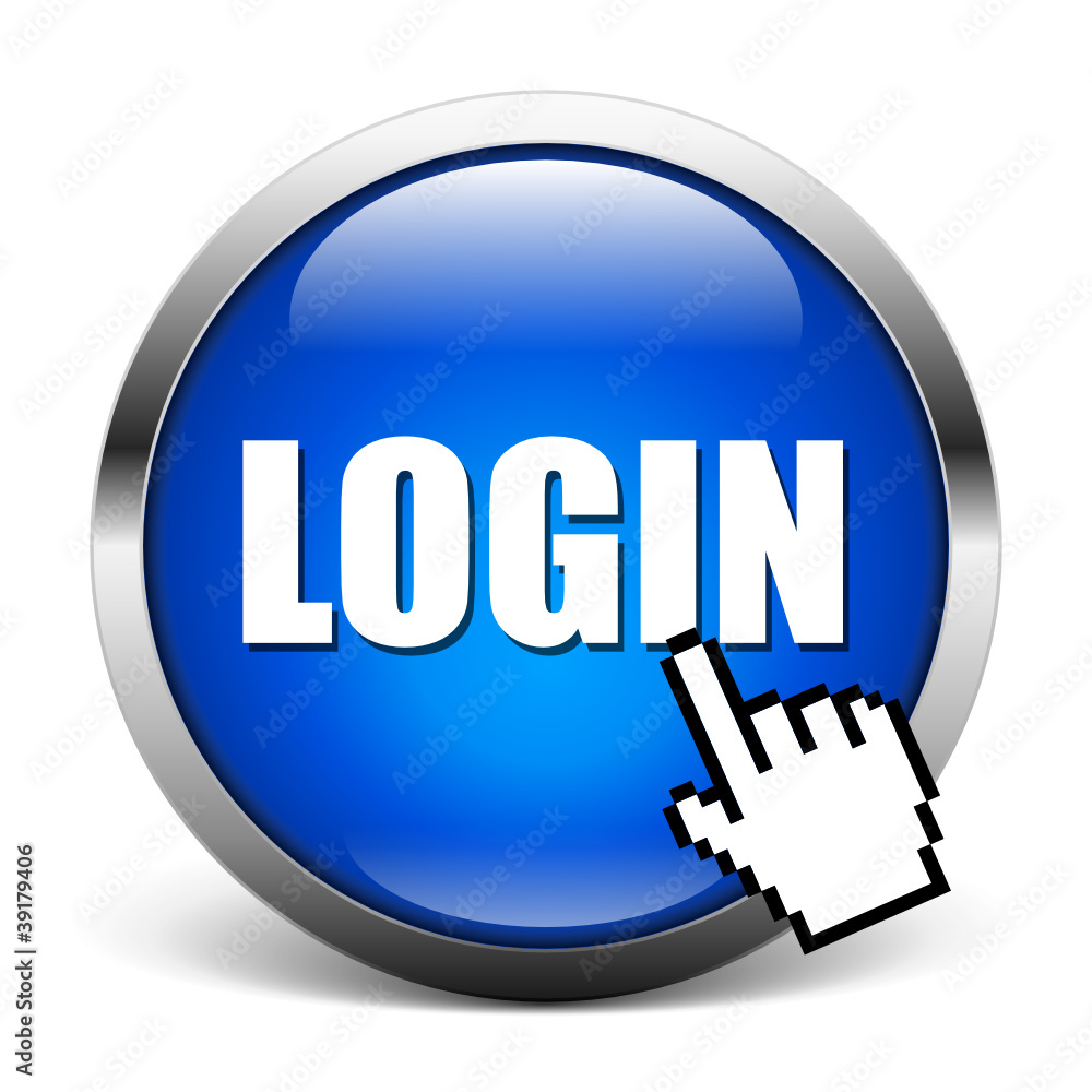 LOGIN - blue icon