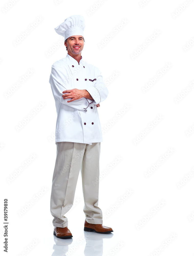 Professional chef man. Professional chef man.