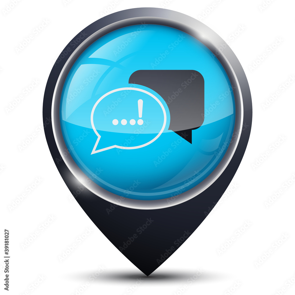 Symbole glossy vectoriel dialogue / réunion Symbole glossy vectoriel dialogue / réunion