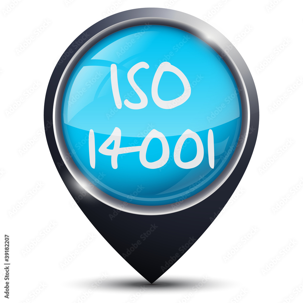 Symbole glossy vectoriel norme ISO 14001 Symbole glossy vectoriel norme ISO 14001
