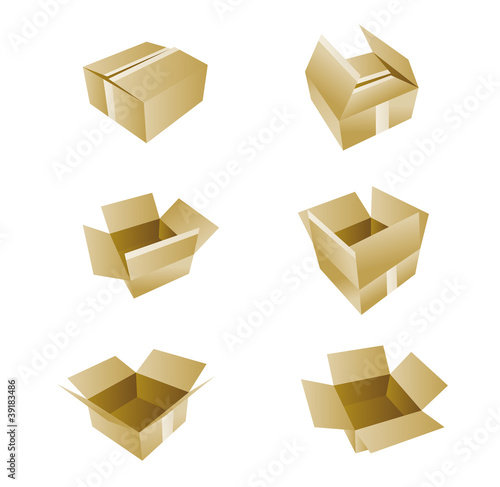 Boites en carton