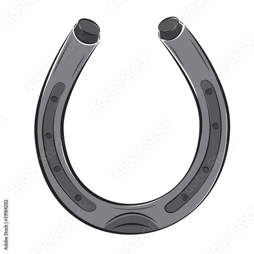 horseshoe symbol illustration