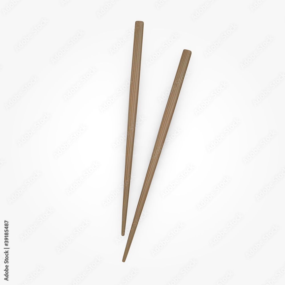 3d render of chopsticks (for food) 3d render of chopsticks (for food)