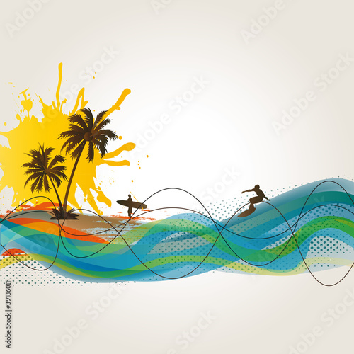 Exotic background