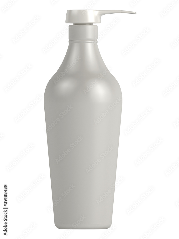 White bottle for soap White bottle for soap