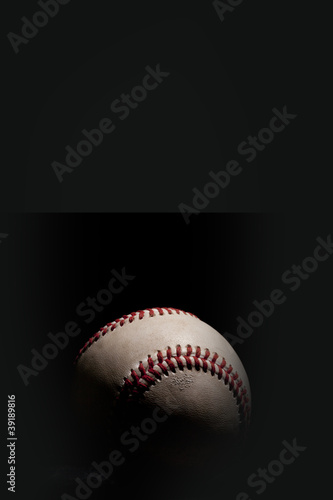 Dark Baseball - Vertical