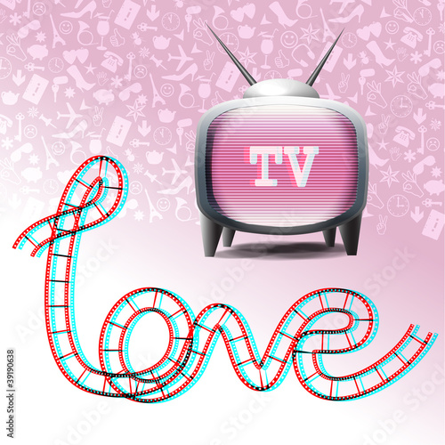 Love television symbols