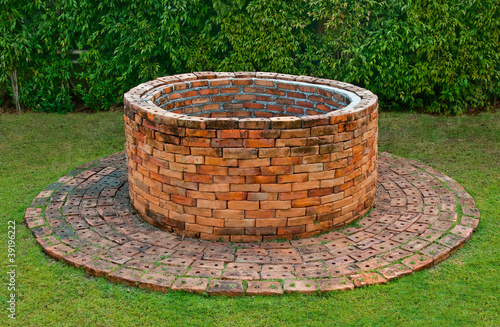 The Ancient brick well