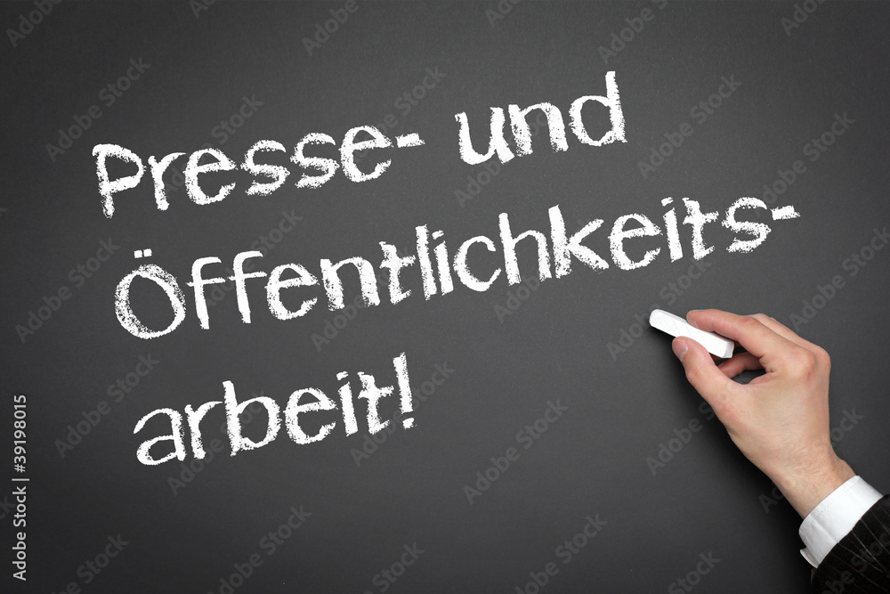 Presse - und Öffentlichkeitsarbeit Presse - und Öffentlichkeitsarbeit