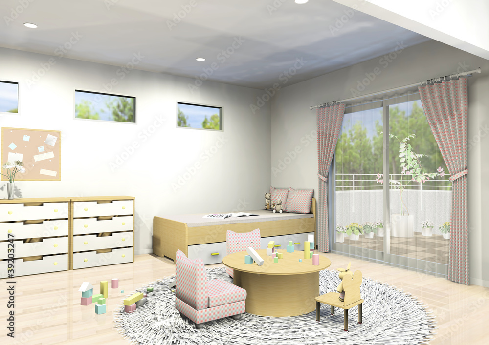 可愛い子供部屋 Stock イラスト Adobe Stock 可愛い子供部屋 Stock イラスト Adobe Stock